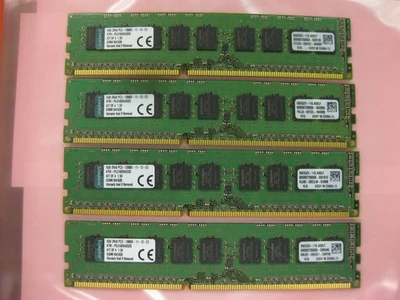 Kingston 32GB ( 4x8GB ) KTH-PL316EK/32G DDR3 PC3-12800E ECC   Workstation Memory - Image 1 of 4