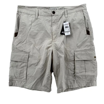 Pantalones Cortos Carga Quiksilver Measure Para Hombre 38 Bolsillos Carga Calce Relajado Nuevos Con Etiquetas Foto 1 de 4