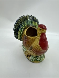 Vintage Rubens Originals Turkey Planter Ceramic 4/75" 6144 Japan - Picture 1 of 7