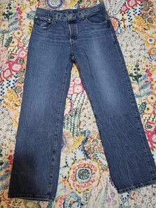 Levis 501s 90s Mid Blue W30 L30 - Picture 1 of 12