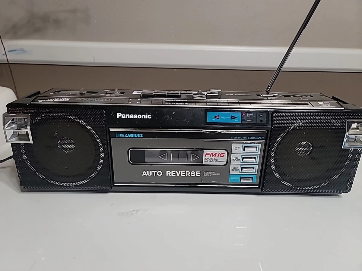 Vintage Panasonic Cassette Recorder In Portable Stereos