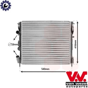 RADIATOR ENGINE COOLING 43002270 FOR DACIA LOGAN/Pickup/MCV/EXPRESS RENAULT - Picture 1 of 6