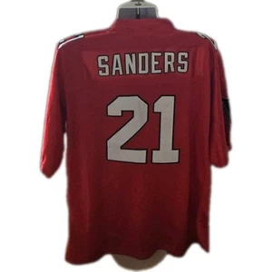 Deion Sanders Red Atlanta Falcons  Mitchell & Ness  52 XL Throwback Jersey #21 - Picture 1 of 8