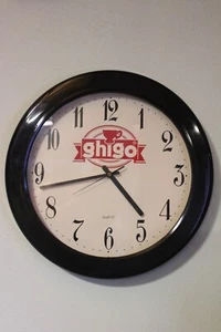 Orologio da Parete CAFFE GHIGO Pubblicitario Promozionale - Picture 1 of 5