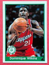 1994 Panini Stickers #20 Dominique Wilkins EX-NM Celtics/ Clippers 🏀