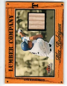 2003 Fleer Tradition Lumber Company Game Used #RA Alex Rodriguez - Picture 1 of 1