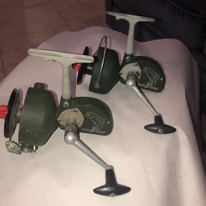 ZWEI (2) DAM Quick SUPER Vintage Spinnrollen Made GERMANY #DQ6 - Bild 1 von 3