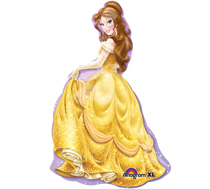 Belle Beauty And The Beast Princess Large 39" Foil Balloon Happy Birthday Party - Image 1 of 1