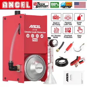 ANCEL Automotive EVAP Smoke Machine Diagnostic Vacuum Leak Detection Tester - Picture 1 of 13