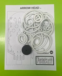 1957 Williams Arrow Head Pinball Machine Rubber Ring Kit - Picture 1 of 3