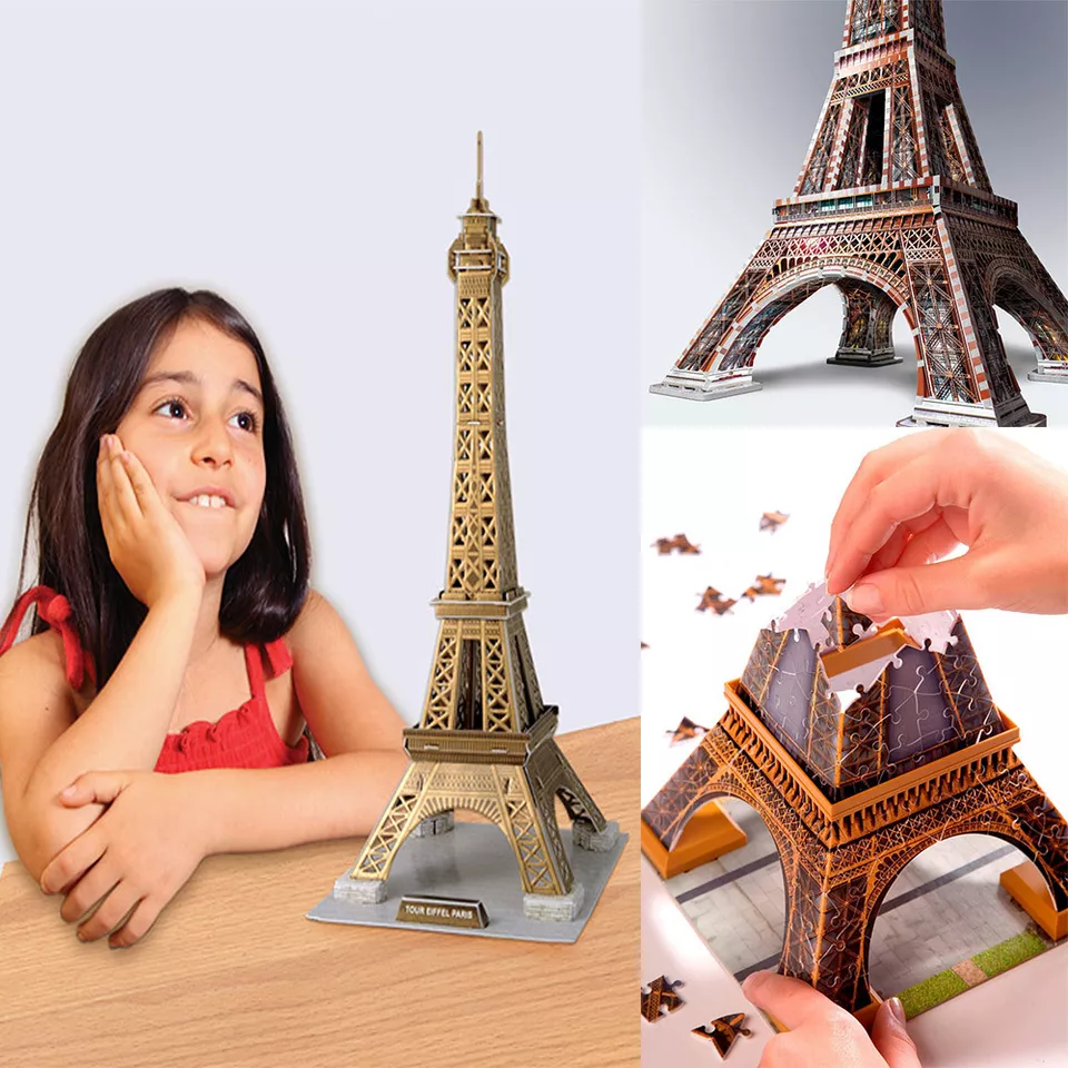 PUZZLE 3D PER BAMBINI WALT DISNEY PAESAGGI MONUMENTI VARI MODELLI ALL INTERNO - Immagine 1 di 1