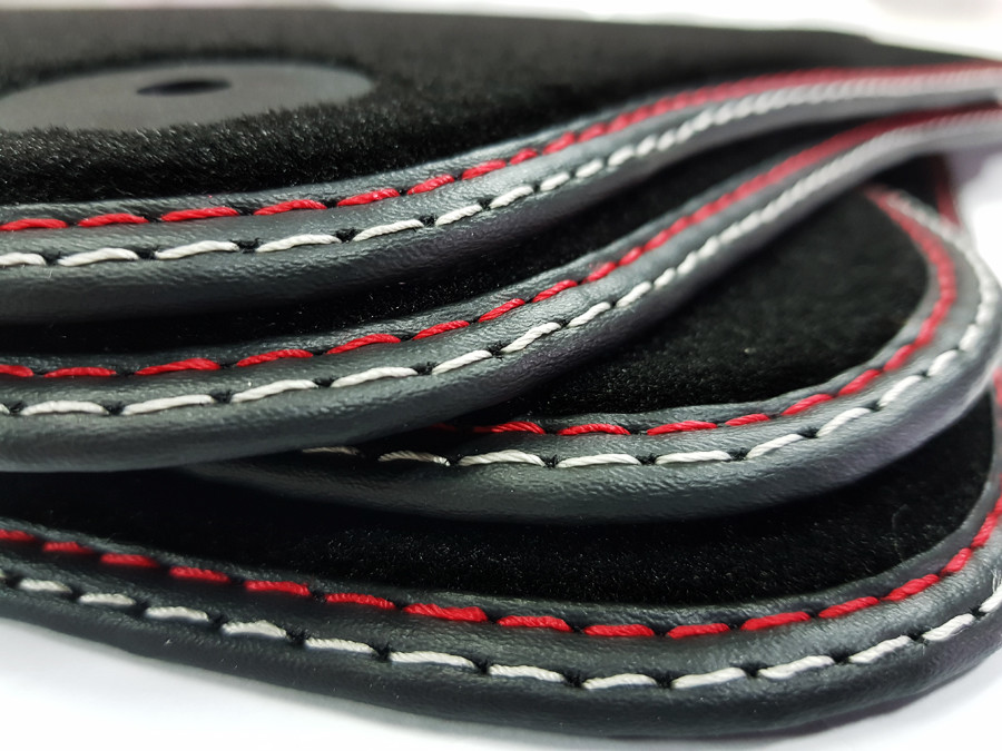 Wielganizator Velours Fußmatten - 2-tlg Set Für Alfa Romeo Spider