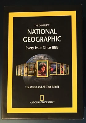 The Complete National Geographic Every Issue 1888-2008 WIN MAC DVD-ROM Disc Set - Image 1 of 4
