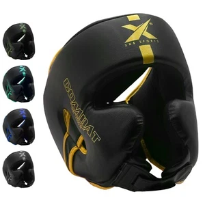 XN8 Head Guard Boxing Helmet MMA Training Martial Arts Kick Protector Headgear U - Picture 1 of 50