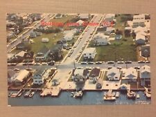 Vintage Postcard Greetings From Avalon New Jersey Aerial View 1950s? Bb
