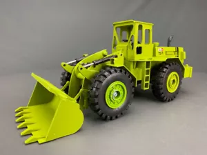 1:40 Diecast Gescha #2410 GM TEREX 72-71 Wheel Loader, Green w/Box D0866 LZ - Picture 1 of 19