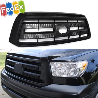 Fit For Toyota Tundra 2010-2013 Front Bumper Upper Grille Matte Black 531000C240 Foto 1 de 4