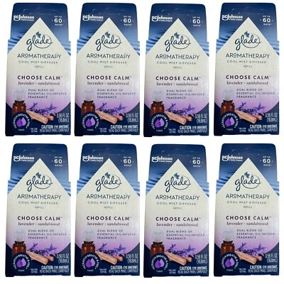(8) Difusor Glade Cool Mist elige aceites de recarga calma lavanda + sándalo Foto 1 de 3