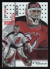 2002 Be a Player Between the Pipes #138 Martin Brodeur   Card TCCCX