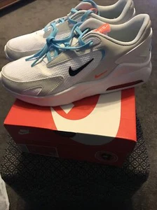 Nike Air Max Bolt Men's White/Black Photon Dust Running Shoes CU4151 105 - Picture 1 of 6