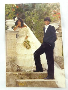 FOTOGRAFIA WALTER ZENGA MATRIMONIO ORIGINALE CALCIO INTER SAMPDORIA VENEZIA - Picture 1 of 2