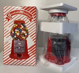 New Vintage Gumball Machine ~ Authentic Antique Repro ~ Cast Metal w/Glass Globe