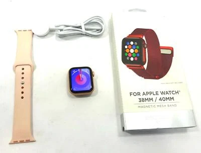 APPLE Watch Series 4 GPS - 40MM Aluminum Case A1977 - Rose Gold - Image 1 of 4