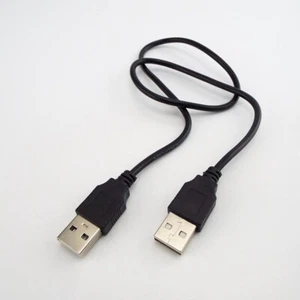 USB 2.0 to USB 2.0 Extension Cable Male to Male Extender Cord Wire For Hard Disk - Picture 1 of 7