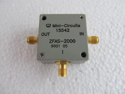 Mini-Circuits ZFAS-2000 Coaxial RF Attenuator / Switch SMA RF LAB Ham Radio - Image 1 of 2
