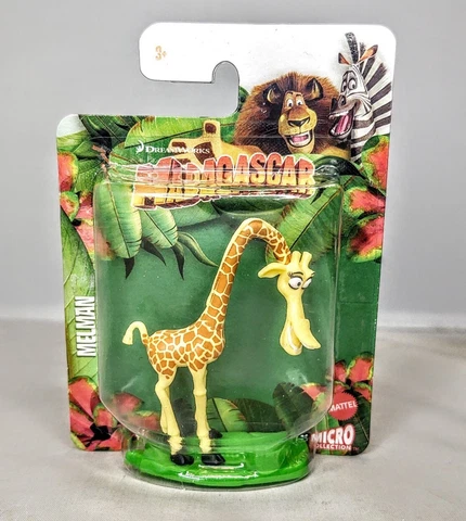 Melman Giraffe Madagascar DreamWorks minature action figure figurine cake topper Cover