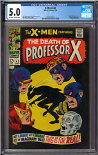 X-Men #42 CGC 5.0 Death of Professor X