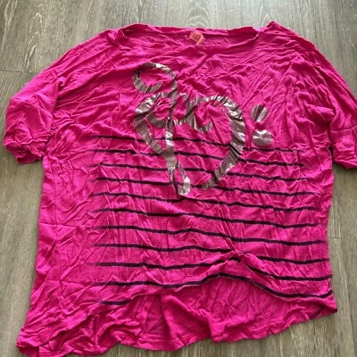 Сахар высоты XL розовый короткий рукав музыка нота сердце любовь - Изображение 1 из 4