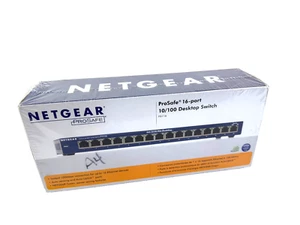 NetGear ProSafe (FS116) 16-Port 10/100 Desktop Switch *NEW/SEALED* - Picture 1 of 2