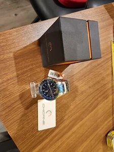 Chicane Chronograph CH4243 Stainless Steel Men's Watch NEW - Picture 1 of 4