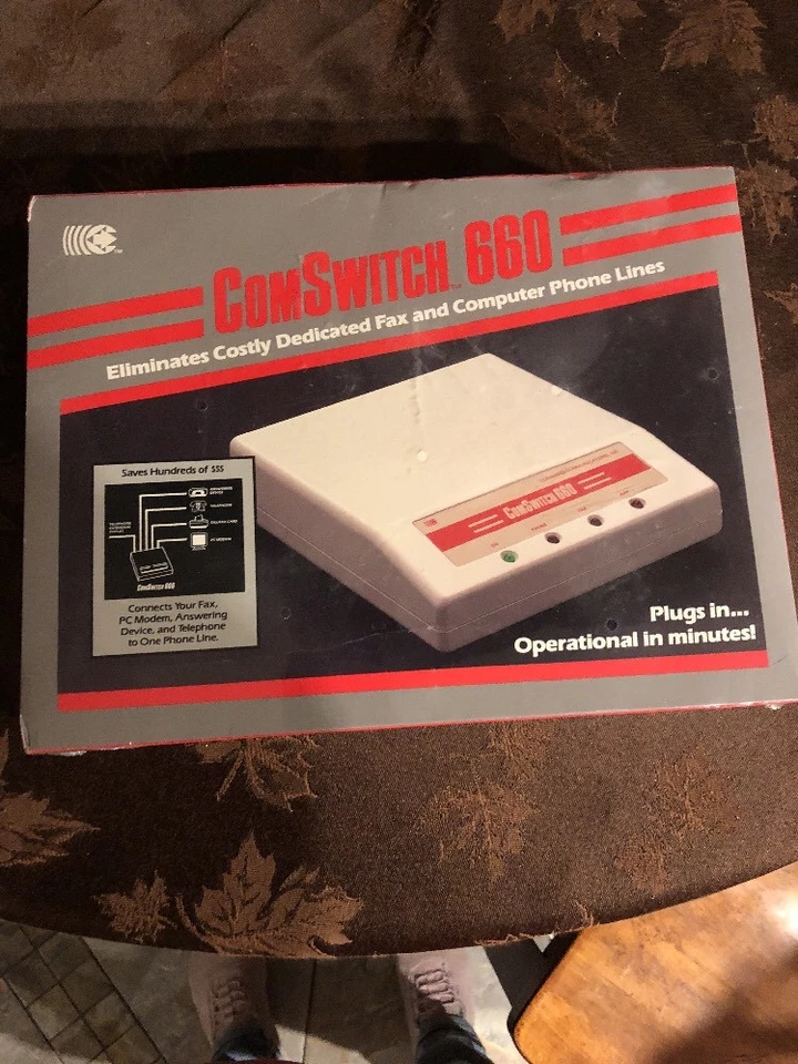 ComSwitch 660 Command Communications, 4 Port Sharing From 1 Single Phone Line! - Image 1 of 2