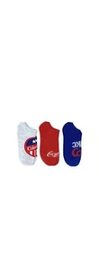Coca-Cola Americana Women's No Show Socks, 3-Pack NWT - Picture 1 of 7