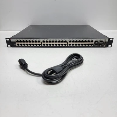 NEW POWER CORD - ENTERASYS C5G124-48P2 48 Port PoE GIGABIT NETWORK SWITCH - Image 1 of 4