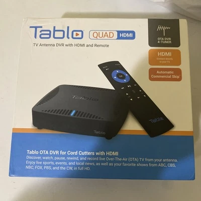 Tablo QUAD HDMI Over-the-Air DVR - Black - Image 1 of 3