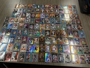Lot of 200 NFL Cards Multiple Years Color Parallels Inserts Rookies Vets  - Bild 1 von 4