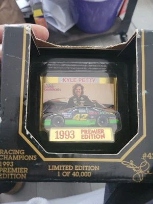 Kyle Petty #42 Racing Champions 1993 Edición Premier Escala 1:64 Die Cast Foto 1 de 4