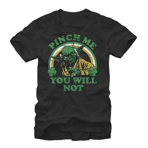 Men's Star Wars Do Not Pinch Yoda T-Shirt - Picture 1 of 16
