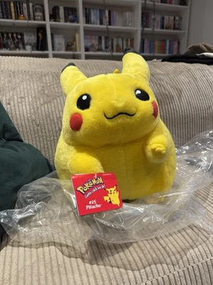 Hasbro Pikachu Jumbo Plush 1999 - Pokémon Original Lizenzprodukt - Bild 1 von 4