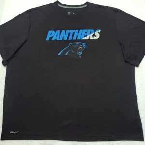 Nike Dri-Fit On-Field Carolina Panthers NFL Camiseta Negra Adulto Hombre 4XL - Imagen 1 de 7