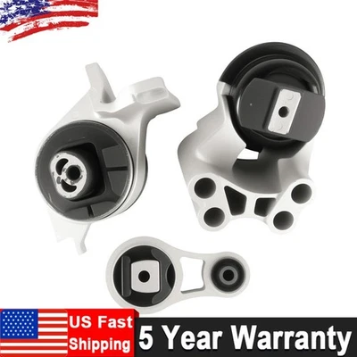3X Engine Motor Mount For 2010-2012 Ford Fusion 3.5L ﻿2007-2012 Lincoln MKZ 3.5L Foto 1 de 4