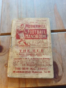 Motherwell Football Club Handbuch Saison 1951/52 (29) - Bild 1 von 6