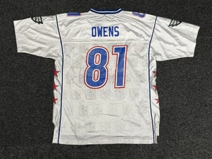 Terrell Owens Philidelphia Eagles Pro Bowl NFL Football Jersey ~ Reebok Size L - Picture 1 of 3