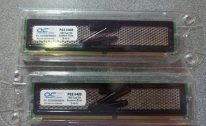 OCZ 2GB RAM (2x1GB)  - PC 6400 System Elite edition XTC OCZ2SE8002GK Dual CH - Picture 1 of 1