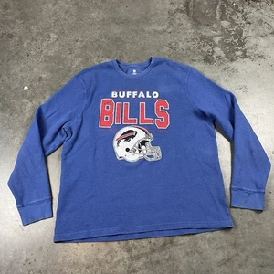 Buffalo Bills Thermo Shirt Herren XXL Blau Langarm NFL Gebraucht - Bild 1 von 20