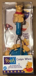 VINTAGE 1992 WILTON WINNIE THE POOH COOKIE CUTTER WHEEL FREE SHIPPING - Picture 1 of 6