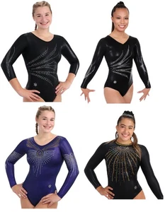 ¡NUEVO! Leotardos de competición de gimnasia pequeños para adultos - muchos para elegir - Imagen 1 de 10
